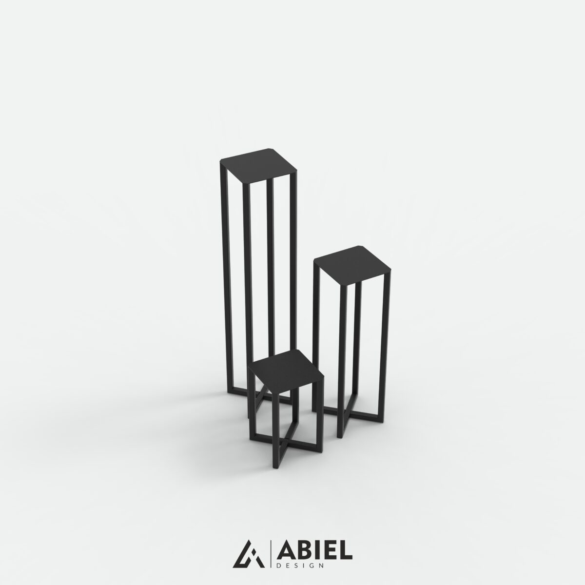 Ara - Kwietnik metalowy 40 cm - obrazek 7