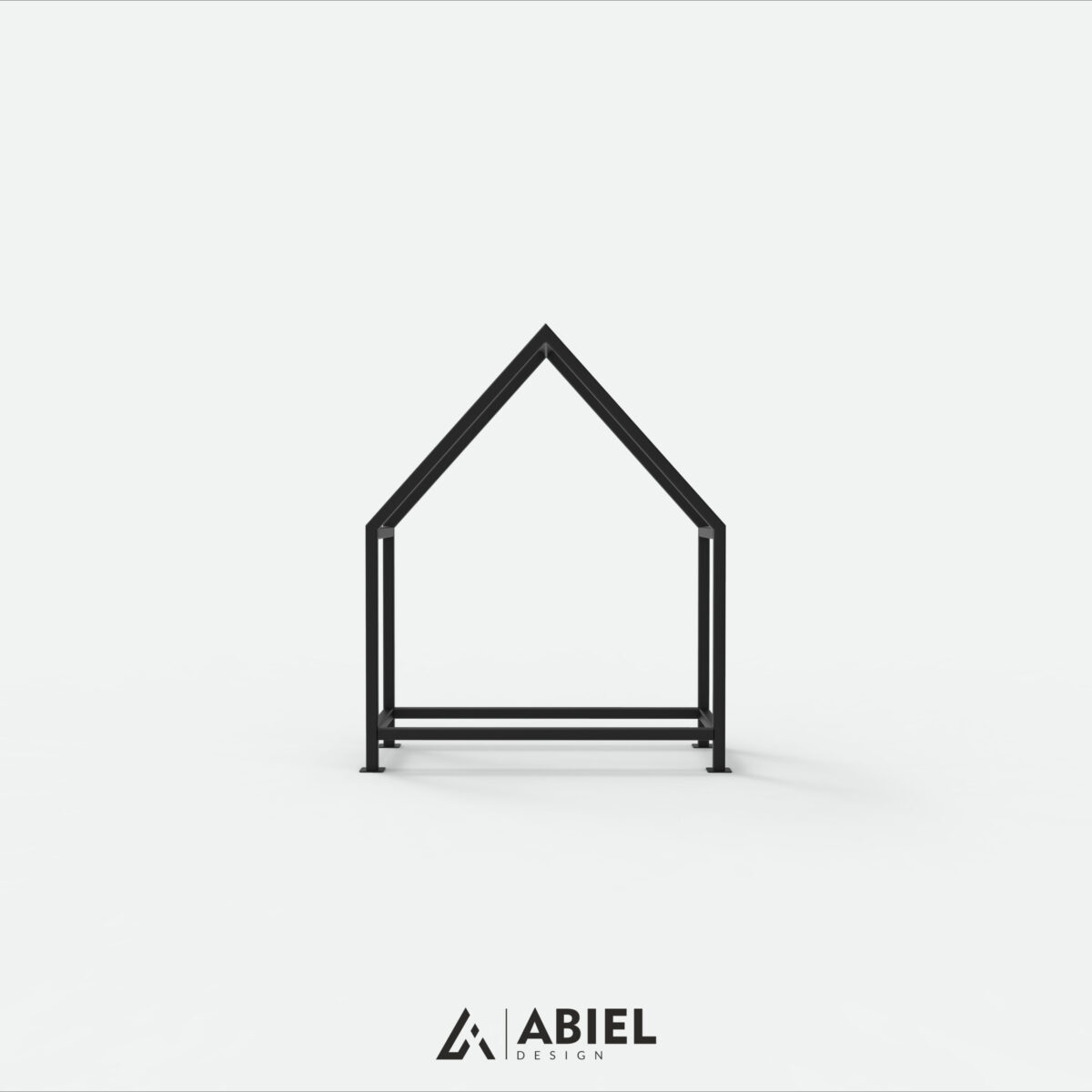 Acrux - Stojak na drewno - Metalowy Stojak- Metalowe Dekoracje - Abiel - Akcesoria Metalowe do Salonu - Loft - Meble Loftowe