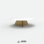 Gudja - Stolik kawowy - Ławy Kawowe - Metalowe Dekoracje - Abiel - Akcesoria metalowe do Salonu - Meble Metalowe Loft