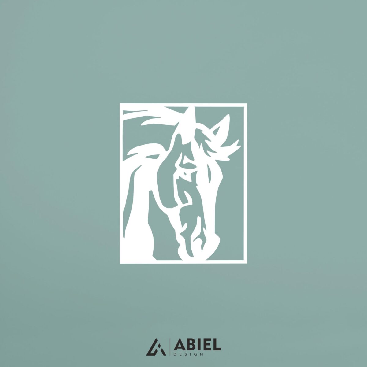 Koń - Dekoracje ścienne - Obraz metalowy - Dekoracje metalowe - Abiel - Akcesoria metalowe do wnętrz - Dekoracje wycinane laserowo