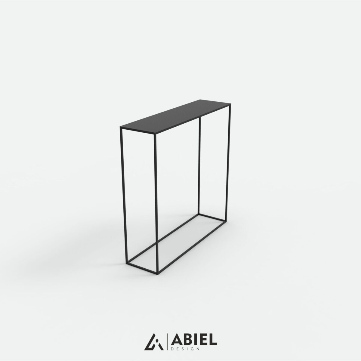 Sarin - Konsola - Metalowe Dekoracje - Abiel - Akcesoria Metalowe do Salonu - Loft - Meble Loftowe - Salon - Przedpokój