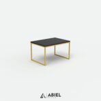 Tiaki - Stolik kawowy - Stolik loft - Metalowe Dekoracje - Abiel - Akcesoria metalowe do salonu - Meble metalowe - Nowoczesne