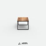 Tiaki - Stolik kawowy - Stolik loft - Metalowe Dekoracje - Abiel - Akcesoria metalowe do salonu - Meble metalowe - Nowoczesne