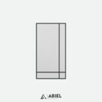 Furud - Lustro w ramie - Lustro prostokątne - Metalowe Dekoracje - Abiel - Akcesoria metalowe - Loft - Meble Loft