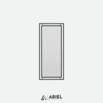 Arktur - Lustro w ramie - Lustro prostokątne - Metalowe Dekoracje - Abiel - Akcesoria metalowe - Loft - Meble Loft