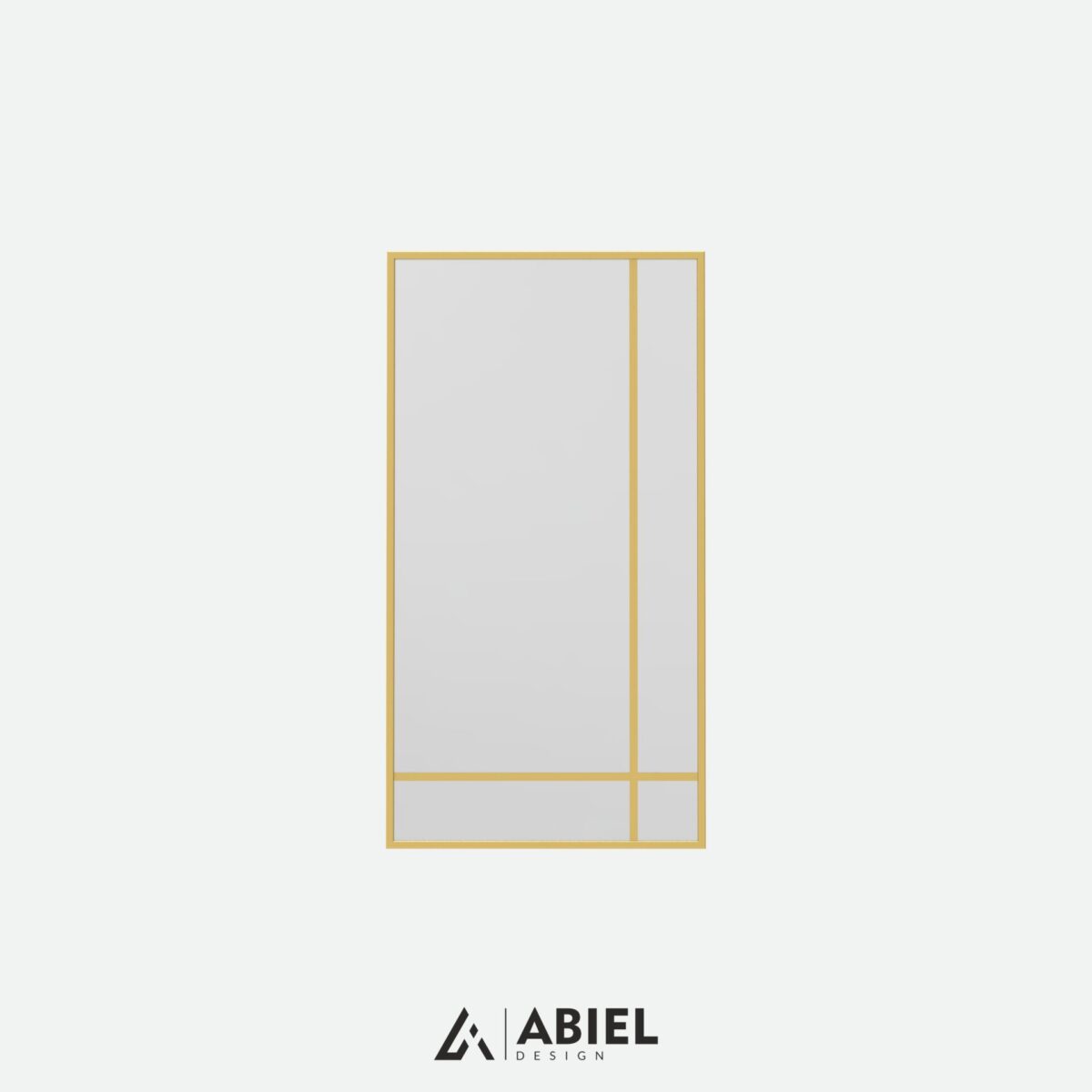 Furud - Lustro w ramie - Lustro prostokątne - Metalowe Dekoracje - Abiel - Akcesoria metalowe - Loft - Meble Loft