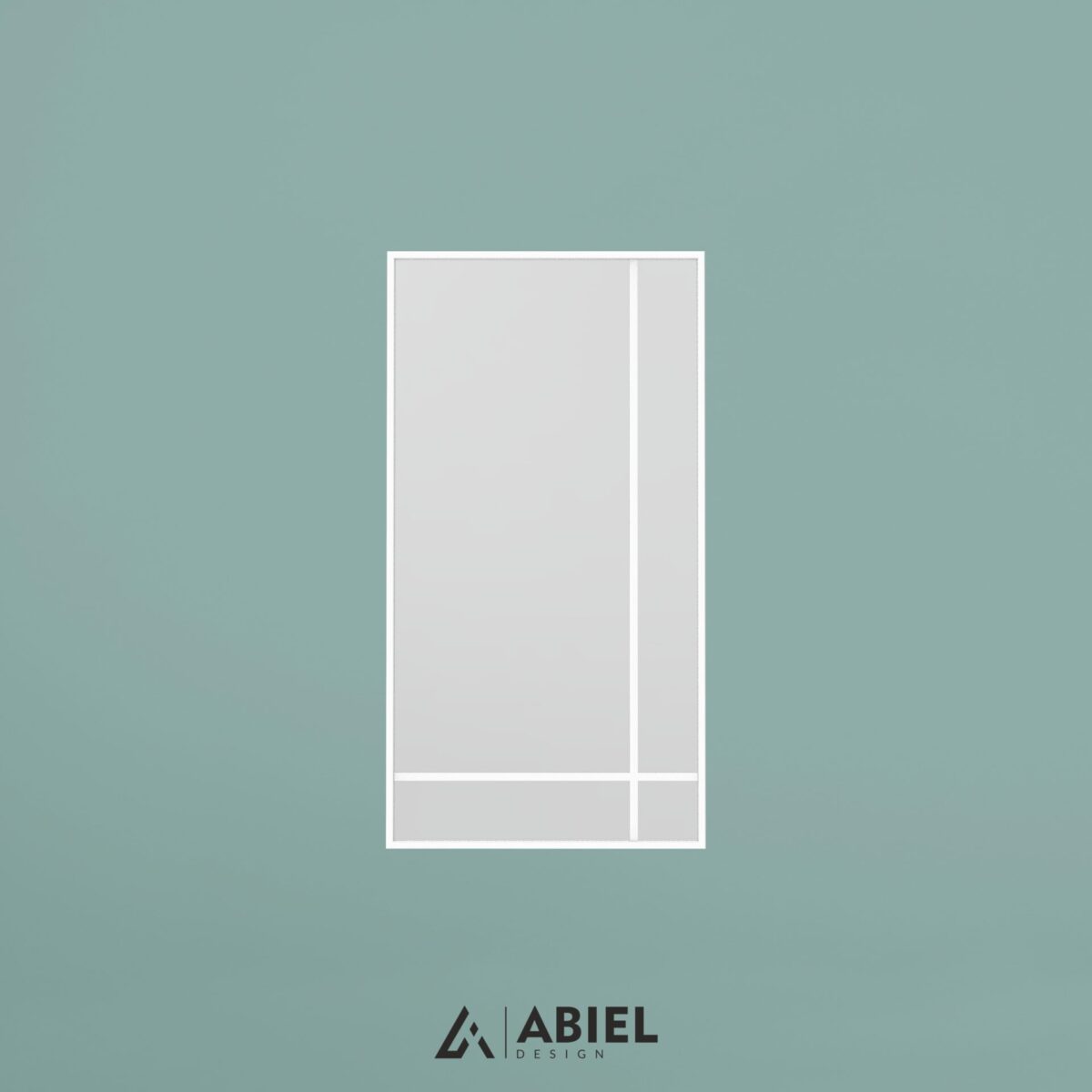 Furud - Lustro w ramie - Lustro prostokątne - Metalowe Dekoracje - Abiel - Akcesoria metalowe - Loft - Meble Loft