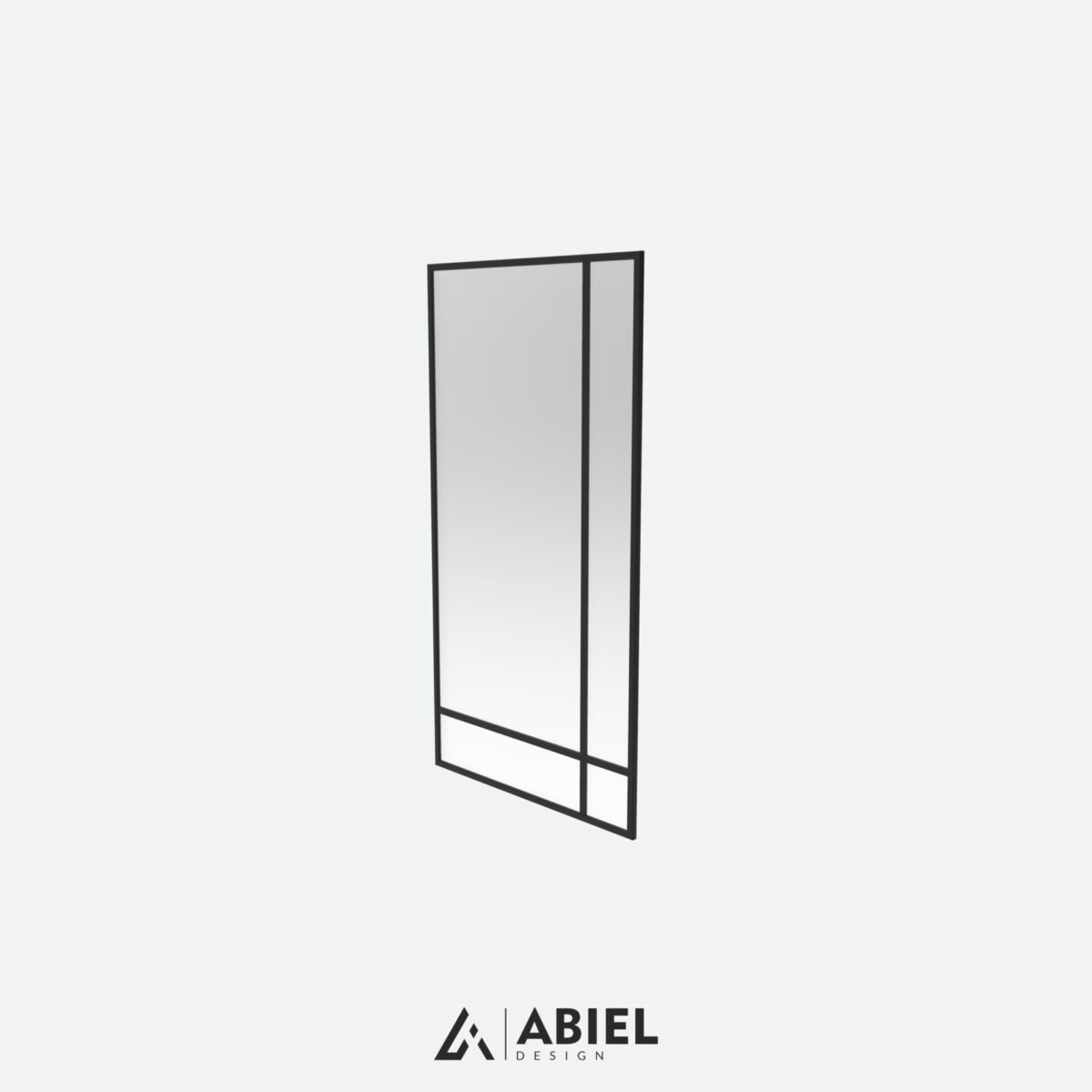 Furud - Lustro w ramie - Lustro prostokątne - Metalowe Dekoracje - Abiel - Akcesoria metalowe - Loft - Meble Loft